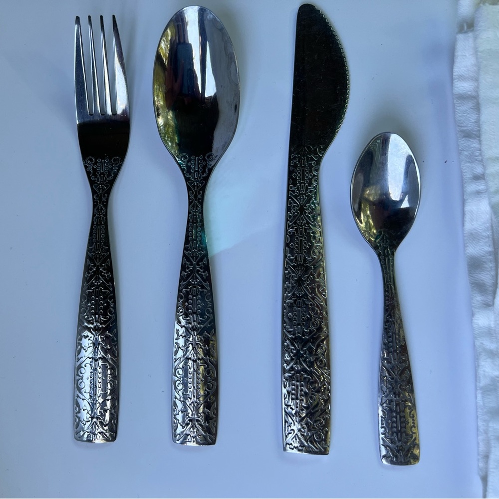 COPY - KLM cutlery set of 4 pieces